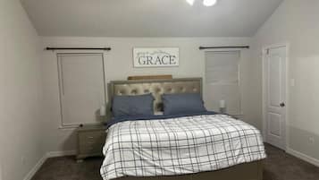 5 bedrooms, in-room safe, iron/ironing board, free WiFi