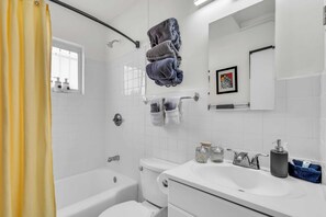 Shower, hair dryer
