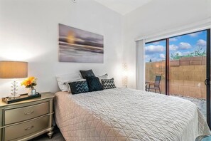 2 bedrooms, iron/ironing board, travel crib, WiFi