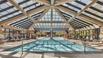 Indoor pool, outdoor pool