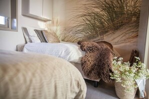 2 Schlafzimmer, Reisekinderbett, WLAN, Bettwäsche