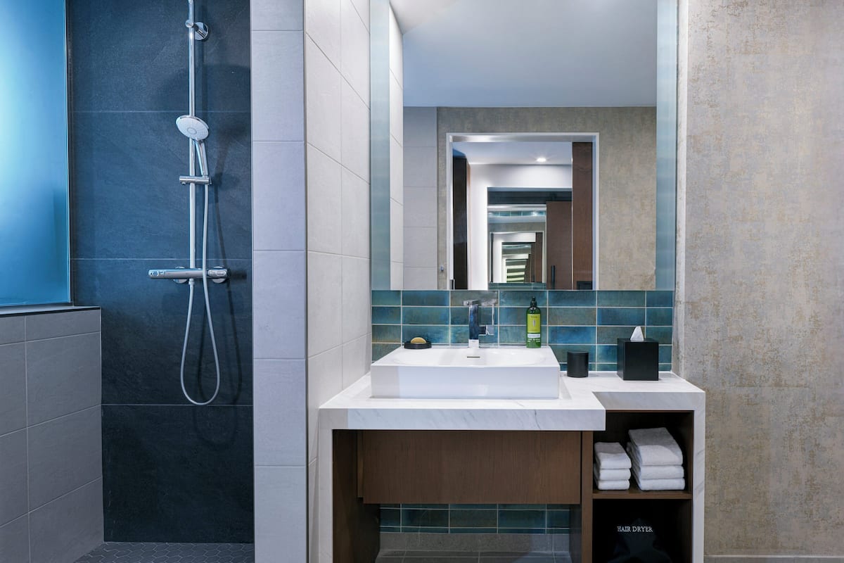 Salle de bain adaptée