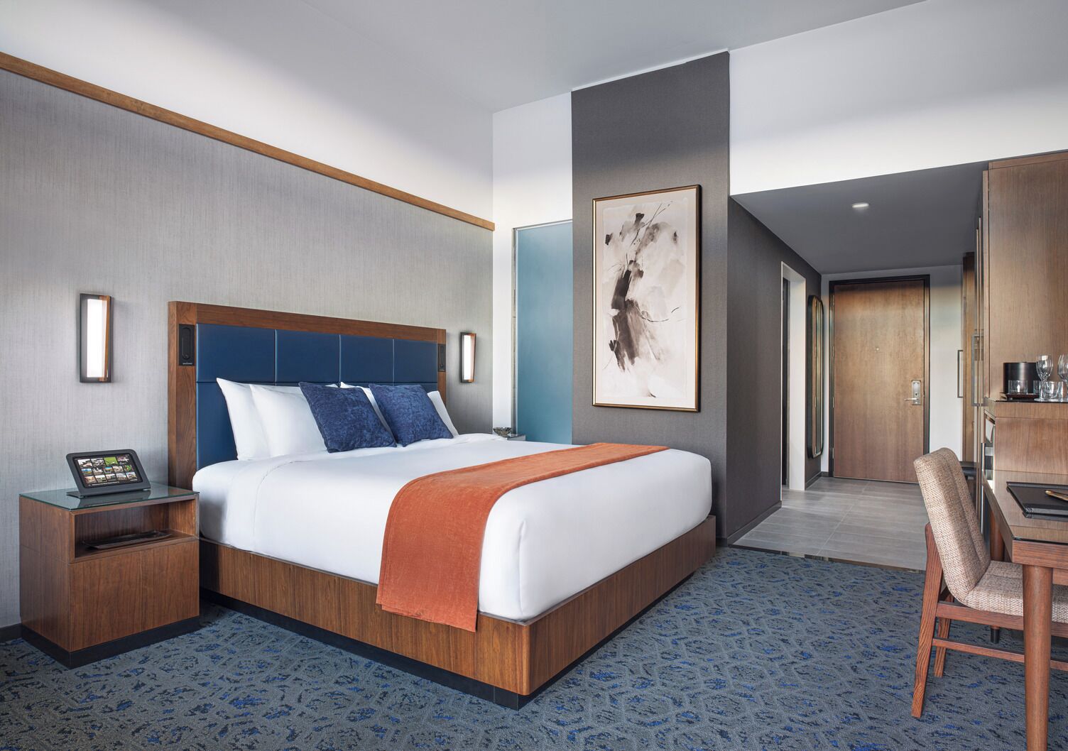 Premium bedding, pillow-top beds, in-room safe, blackout curtains