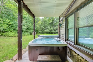 Bain à remous extérieur