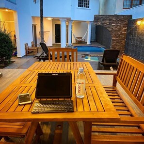 Restaurang utomhus