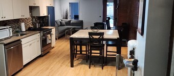 Spacious Harlem Brownstone Garden 2-Bedroom Apartment with a large rear yard,