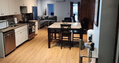 Spacious Harlem Brownstone Garden 2-Bedroom Apartment with a large rear yard,