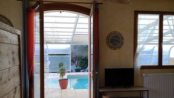 Vue depuis l’hébergement