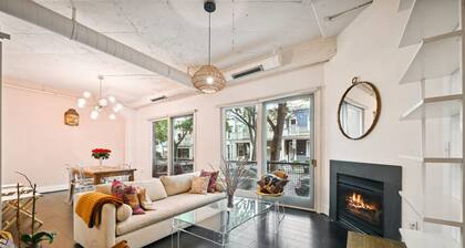 Boutique Designer Loft in the heart of Adams Morgan/Kalorama.