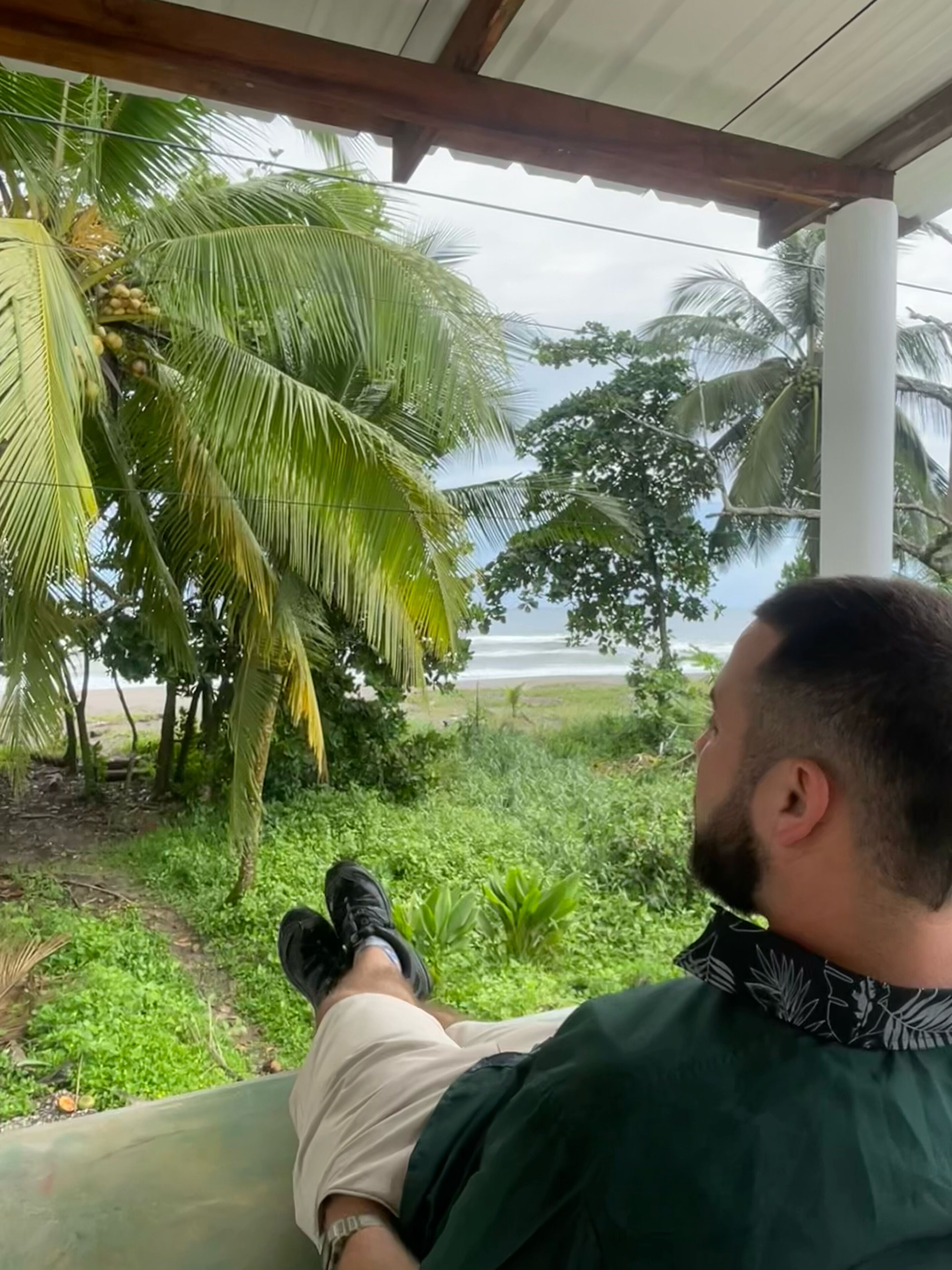 Utsikt fra overnattingsstedet