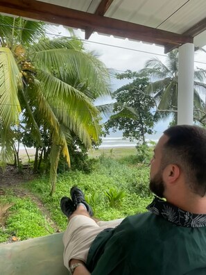 Utsikt fra overnattingsstedet