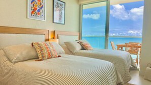 2 bedrooms, free WiFi, bed sheets - Apartasuites Exclusiva Edifico H2 - Bocagrande (Cartagena de Indias)