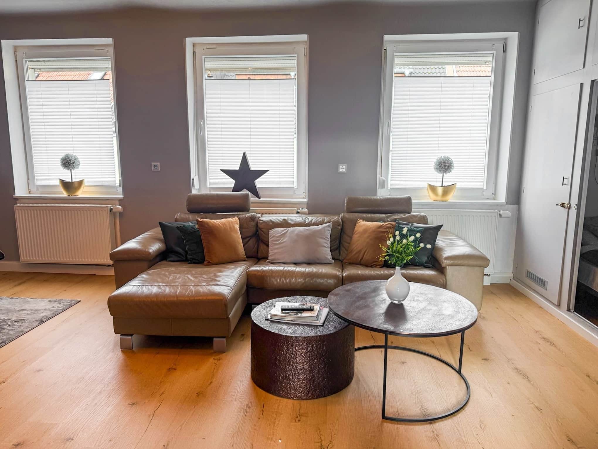 Smart TV, books, stereo