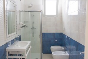 Shower, hair dryer