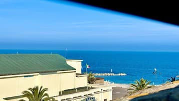 Vue sur la plage/lâocĂ©an