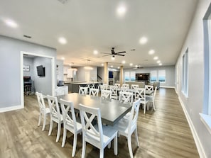 Dining - Beach Front Home  - Big Enough for the Everyone - Game Room. Theater Room  (Freeport)