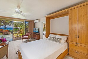 1 bedroom, iron/ironing board, free WiFi, bed sheets - Valley Isle Resort #101 - Vacation West Maui - New AC & Floors (Lahaina)