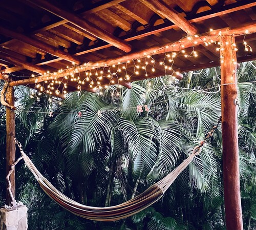 Ocean view Casa Conchal tropical setting surrounded by wildlife 4 min to beach 