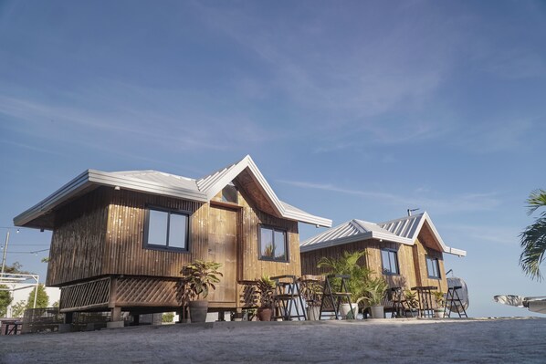 Basic Room, Non Smoking, Sea View | Premium bedding, free WiFi, bed sheets - The Blessed Purple Bamboo Beach Resort (Alaminos)