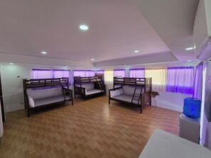 Family Bungalow, 3 Bedrooms, Non Smoking, Pool View | Premium bedding, free WiFi, bed sheets - The Blessed Purple Bamboo Beach Resort (Alaminos)