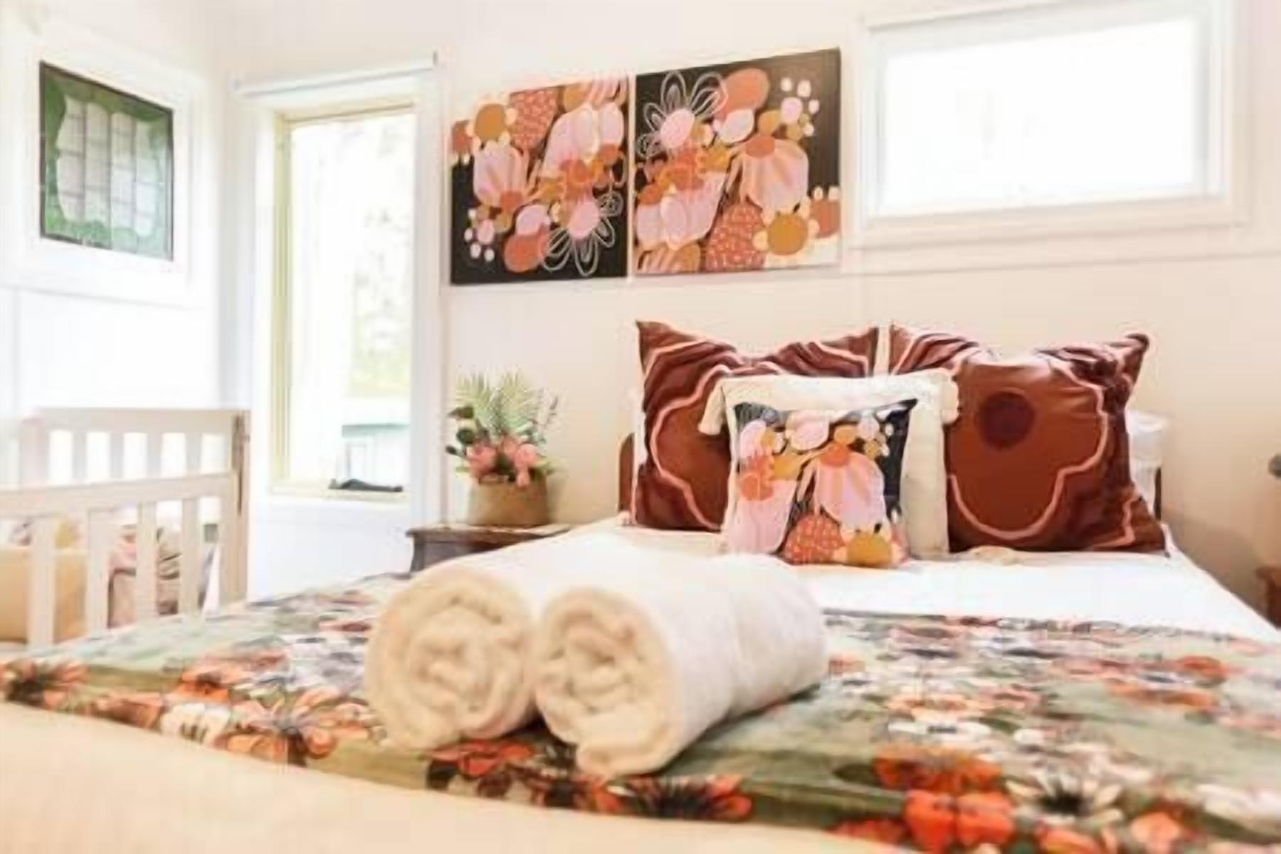 5 bedrooms, iron/ironing board, travel crib, WiFi