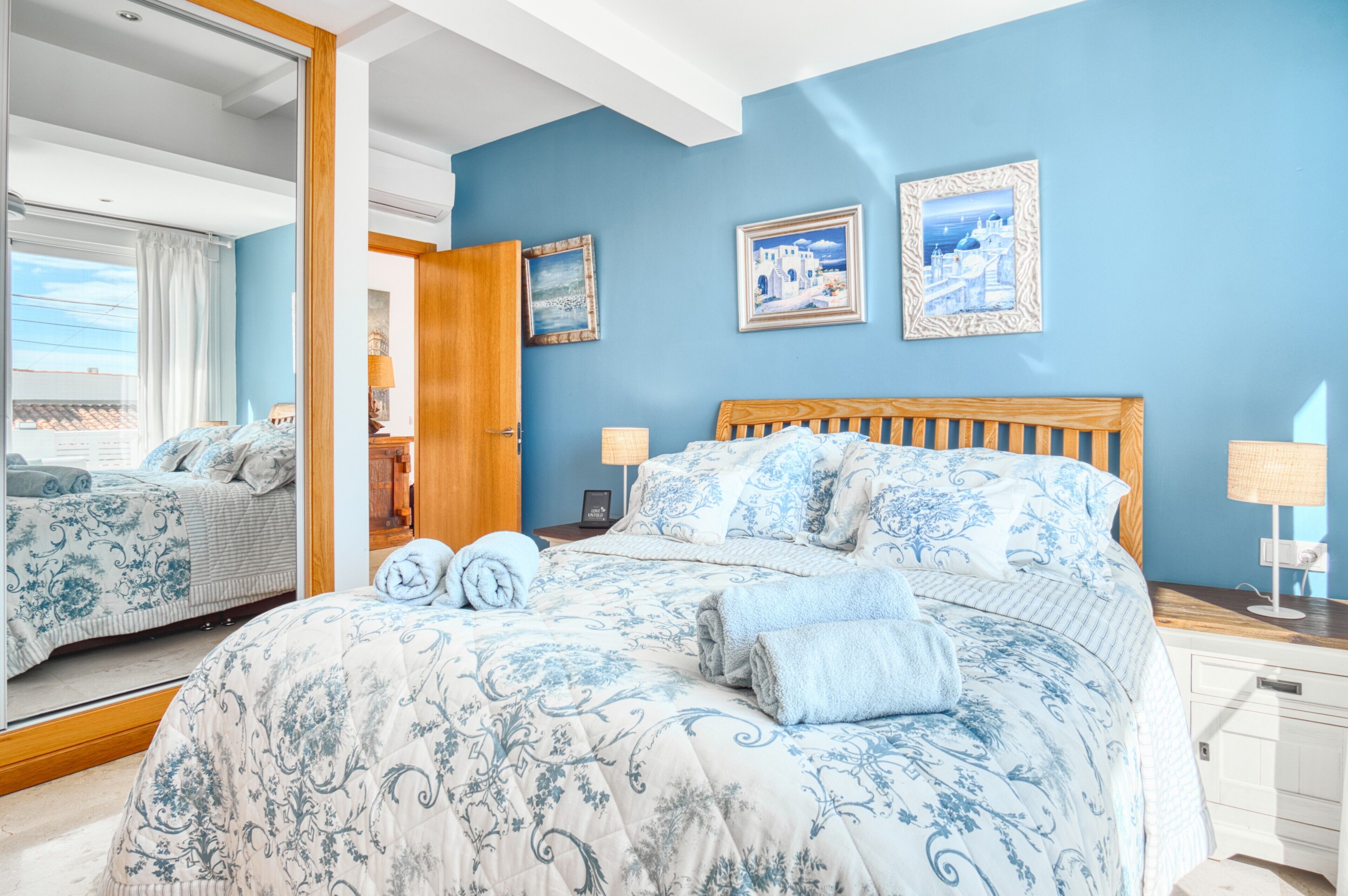 3 habitaciones, tabla de planchar con plancha y wifi gratis 