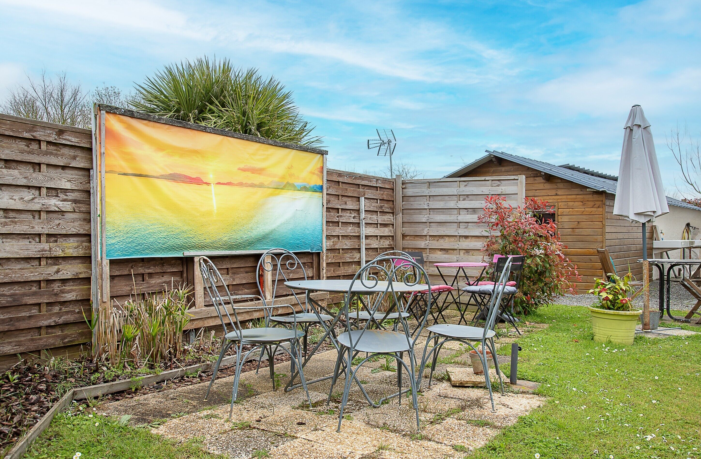 Udendørs spisemuligheder