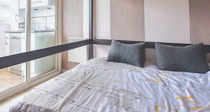 Apartamento 'Appartement Vue Mer 50m De La Plage' con vistas al mar y balcón