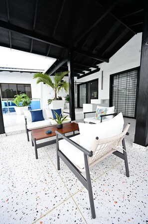 Terrace/patio - Luxury Escape Amazing Ocean View
W/ Full-Service Spa (Sosúa)