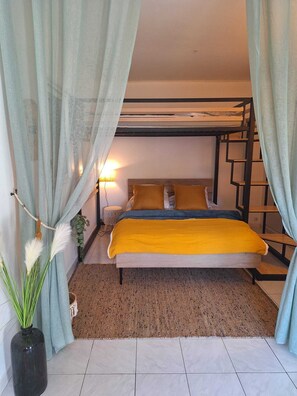 2 chambres, accès Internet