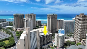 Exterior - 8th Floor Studio Beauty at the Palms with AC, WiFi - Sleeps 4 (Honolulu)