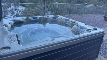 Idromassaggio all'aperto