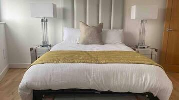 2 bedrooms, iron/ironing board, travel crib, WiFi