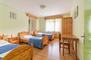 3 quartos, roupa de cama