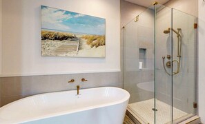 Shower, towels