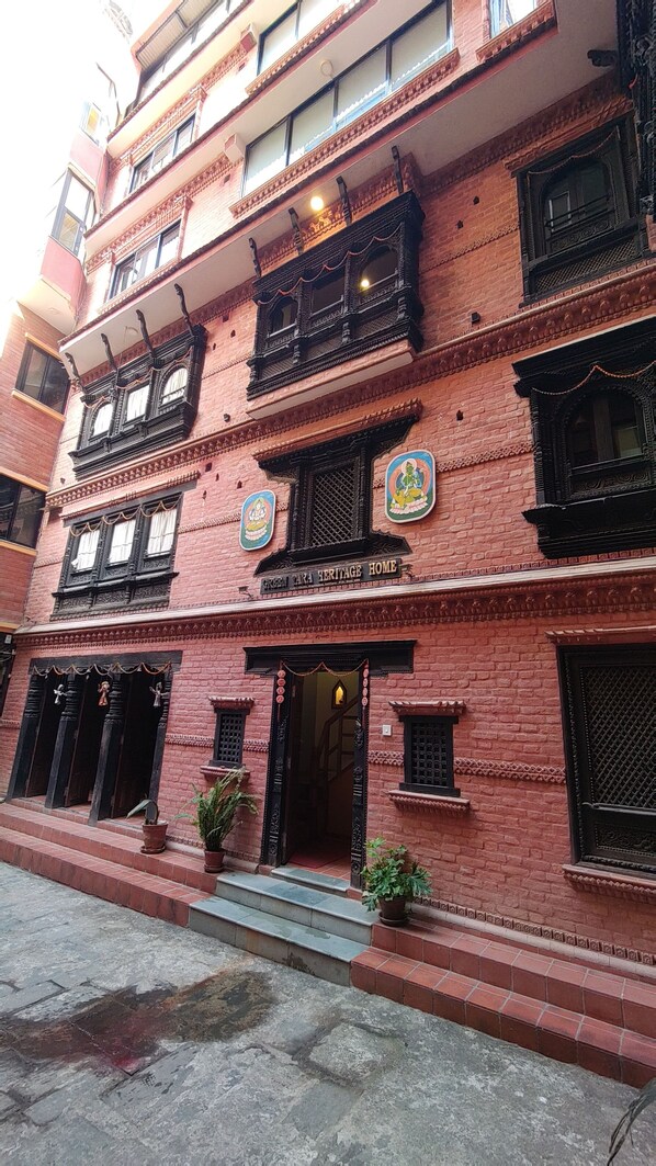 Exterior detail - Bamboo Haven studio apartment (Lalitpur)