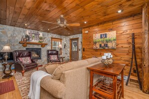 تلفزيون، مدفأة