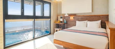 Chambre, 1 chambre (201 (Private Pool)) | 1 chambre, Wi-Fi gratuit
