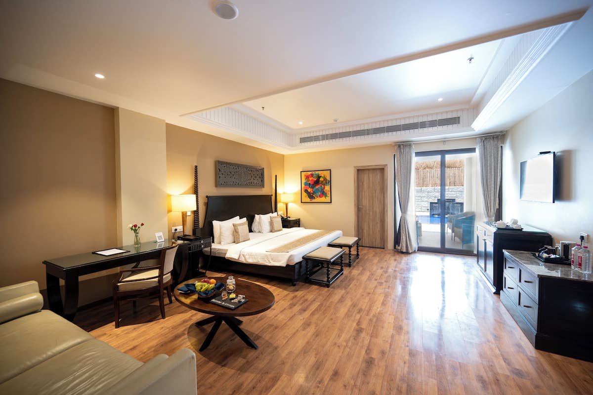 Habitación presidencial | 1 dormitorio, sábanas de algodón egipcio, ropa de cama de alta calidad