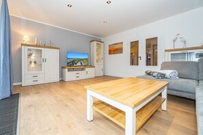 TV, ping pong - Leos Hüs - NEU bei uns ab Frühjahr 24! Für 6 Personen, Leo´s Hüs (Sylt)