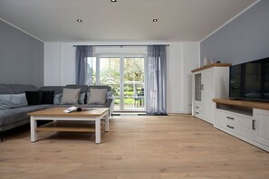 Televisie en een tafeltennistafel