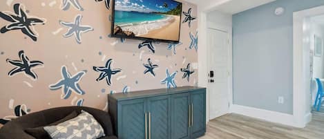 Televisie en een kantoor