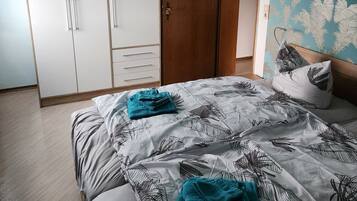 2 chambres, Wi-Fi gratuit, draps fournis
