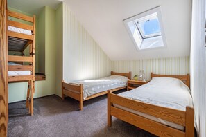 2 chambres, draps fournis