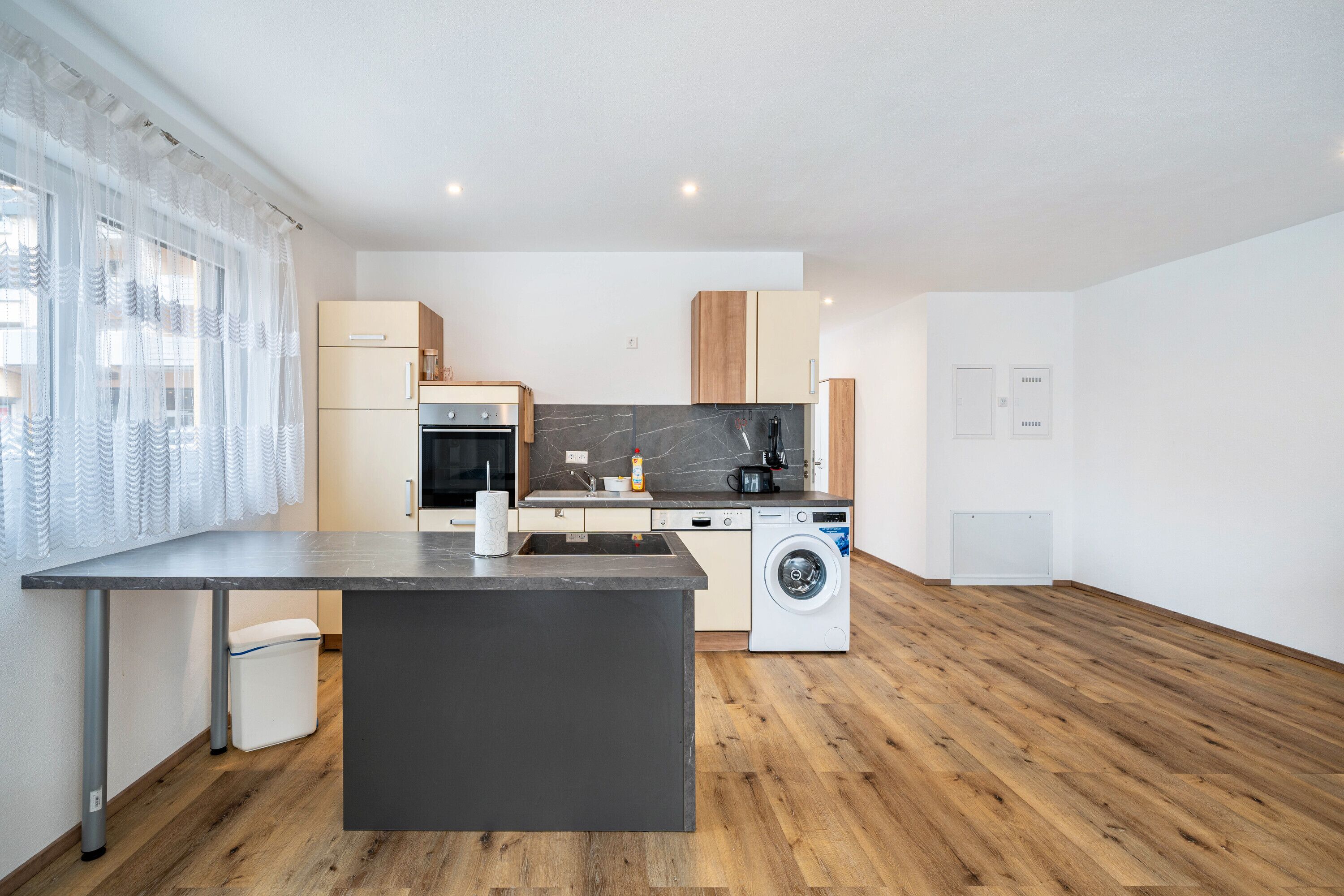 Kühlschrank, Ofen, Herdplatte, Geschirrspüler