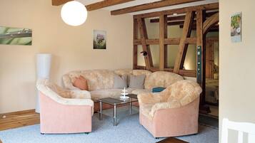 TV, DVD player, stereo