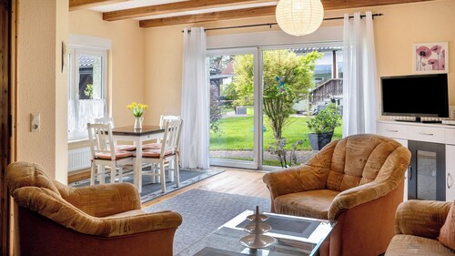 Appartement "Strempel" avec terrasse privée, jardin privé et Wi-Fi