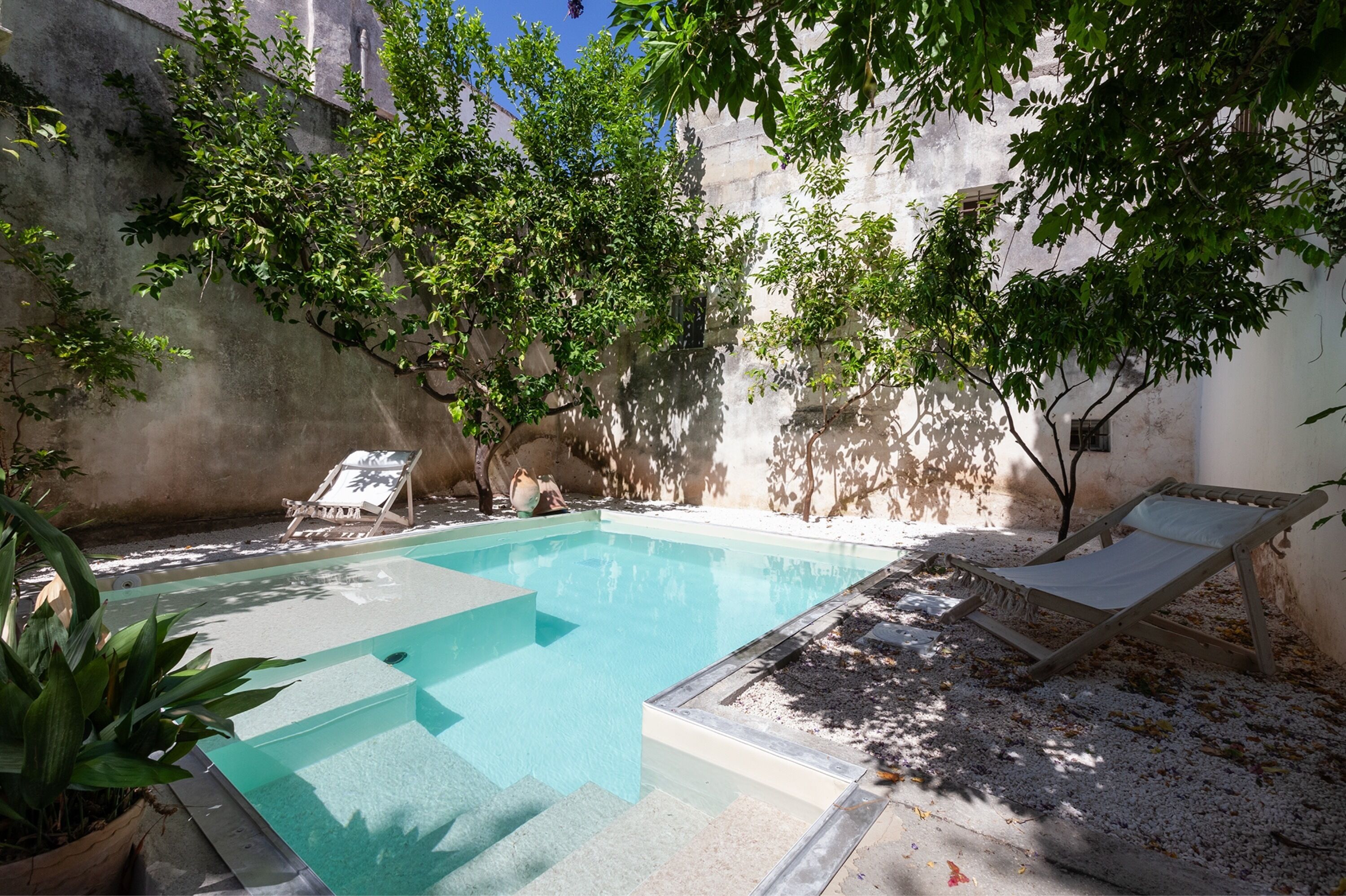 Seasonal outdoor pool