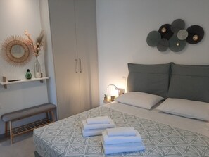 1 soverom, strykejern/-brett, wi-fi og sengetøy