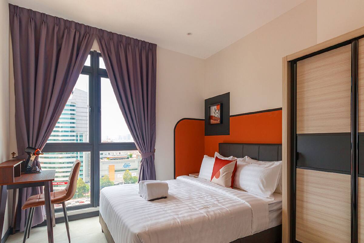 Suite, 3 chambres | Vue sur la ville